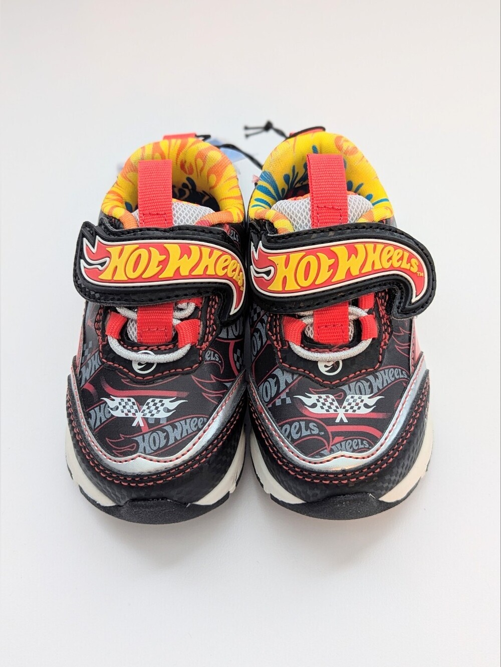 NWT Hot Wheels Toddler/Kids (Size 5) Light-Up Sneakers/Shoes w/Velcro Open Close